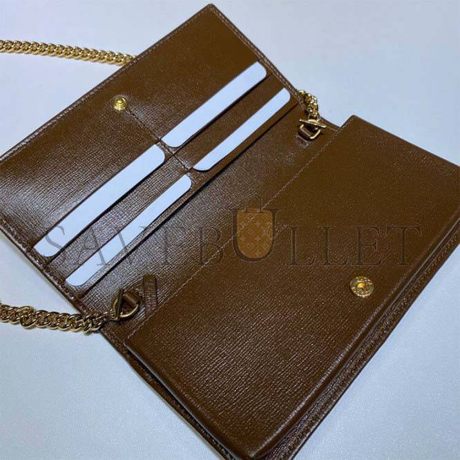 GUCCI HORSEBIT 1955 WALLET WITH CHAIN 621892 (21*19*2.5cm) GUCCI HORSEBIT 1955 WALLET WITH CHAIN 621892 (21*19*2.5cm)